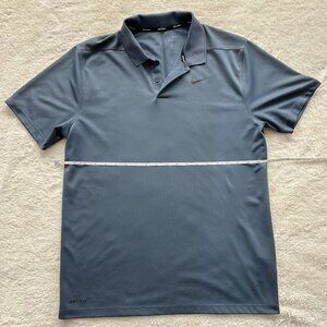 Nike Men's DRI-FIT Victory Solid Golf Polo, SIZE M, Thunder Blue
